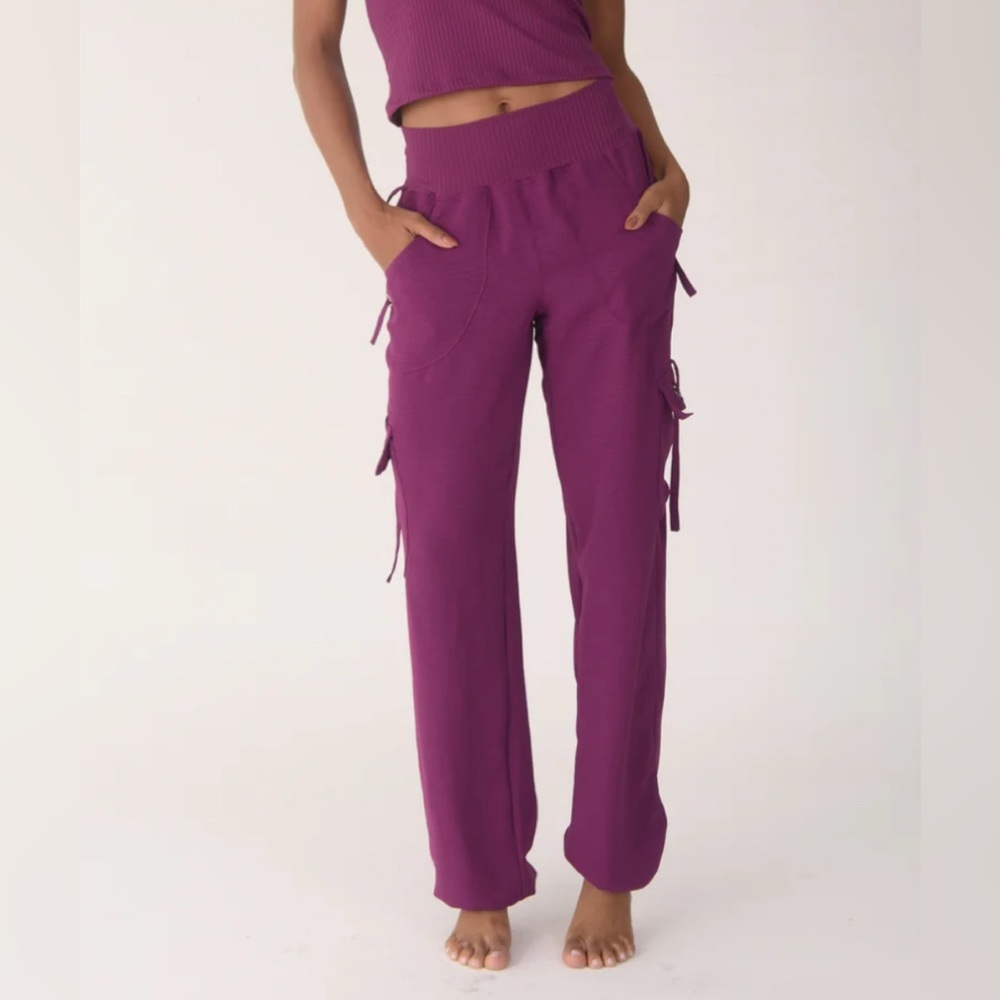 Cloud9ine Purple Cargo Pants